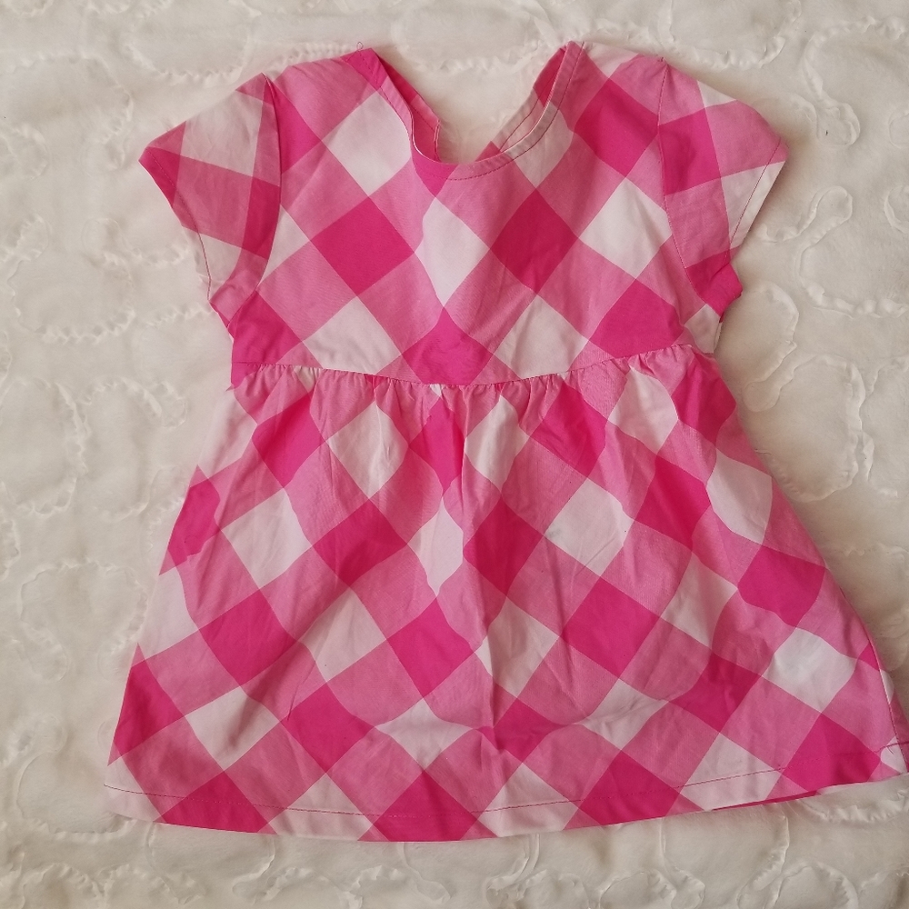 Pink and white girls summer shirt size 4t